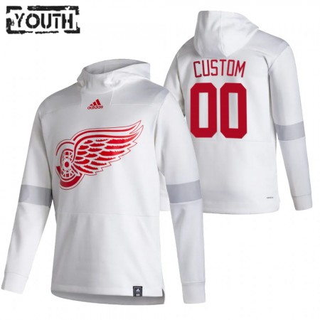 Detroit Red Wings Custom 2020-21 Reverse Retro Hoodie Sawyer - Dječji